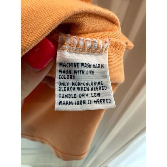 Polo Ralph Lauren light orange/ peach polo size L - flaws - Picture 9 of 10